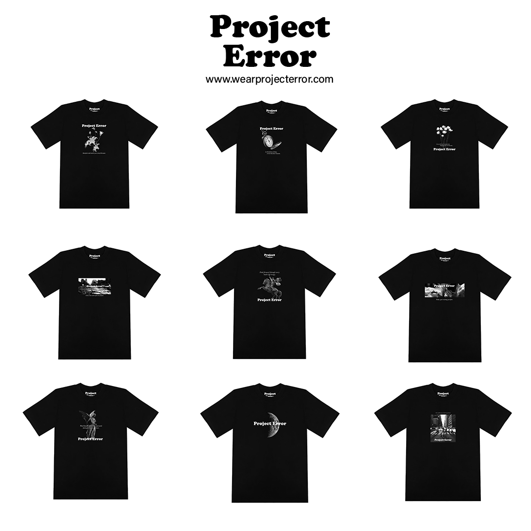 Monochrome Collection - T Shirts