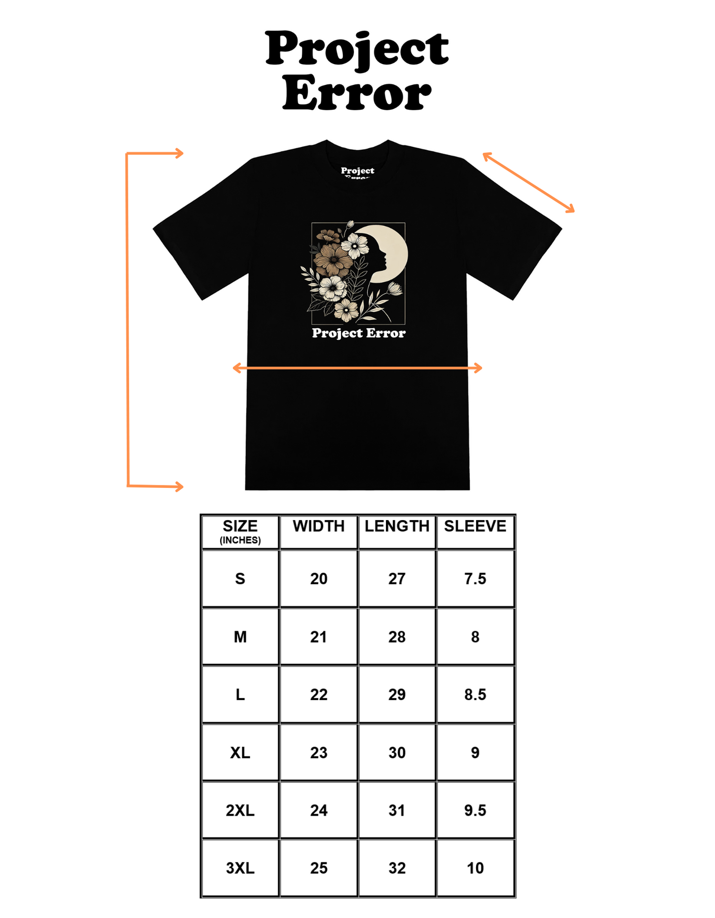 "Breaking Boundaries" Black Tee