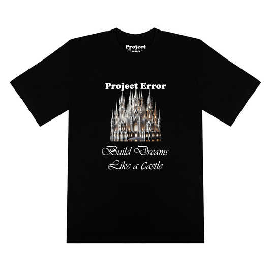"Castle" Black Tee