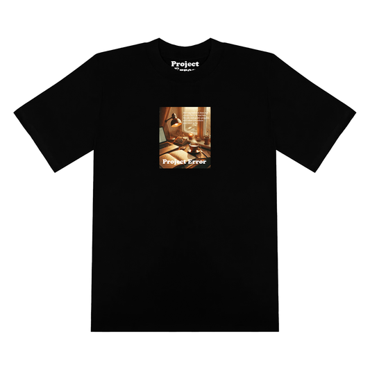 "Gentle Progress" Black Tee