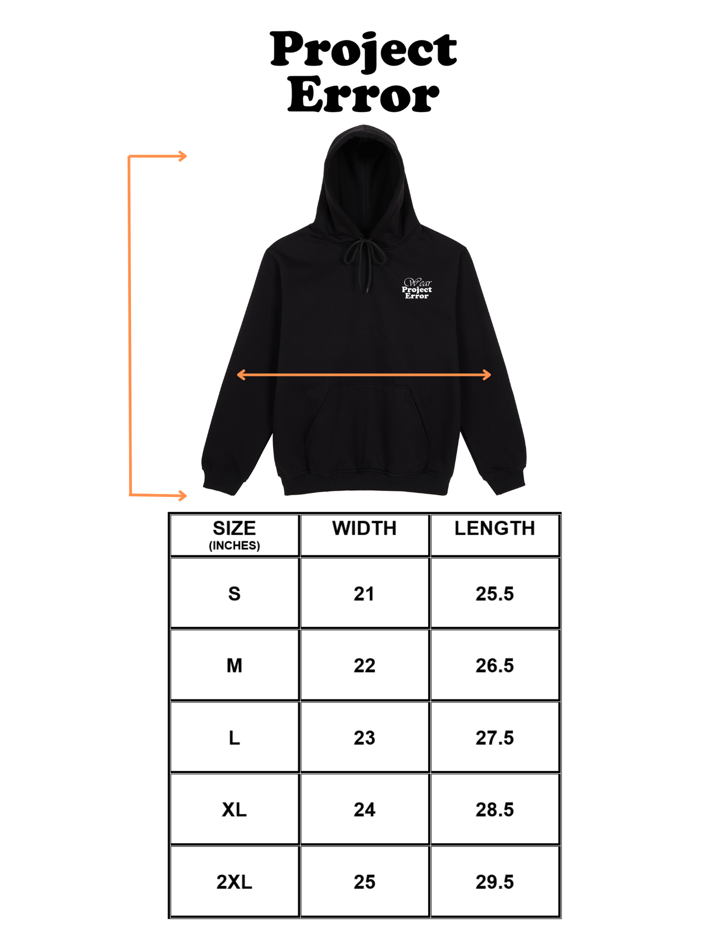 Wear Project Error Hoodie